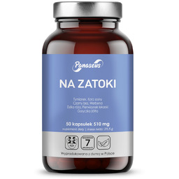 Panaseus Na Zatoki, 50 kapsułek KRÓTKA DATA