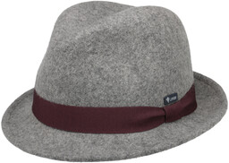 Kapelusz Dziecięcy Filc Wełniany Trilby by Lipodo, antracytowy,