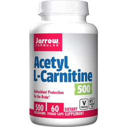 Jarrow Formulas Acetyl-L-Carnitine 500 Mg 60 Vcaps