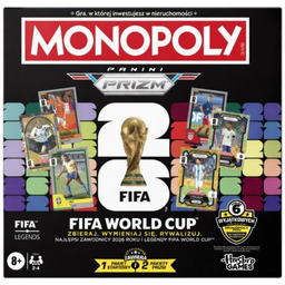 HASBRO Gra planszowa Monopoly Panini Prizm: FIFA World