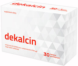 Dekalcin, 30 tabletek powlekanych