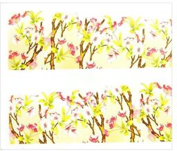 Naklejki wodne do paznokci arkusz 6,5 x 5,5cm