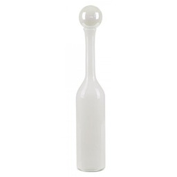 EUROFIRANY Wazon Isla 12 x 70 cm Biały