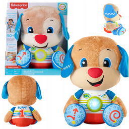 Wielki Szczeniaczek Uczniaczek Fisher Price Zabawka J.Niemiecki