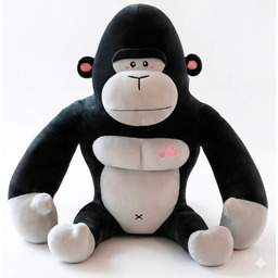 GORYL Z SERCEM 40 CM PLUSZOWA MASKOTKA MAŁPKA