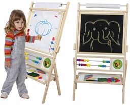 3MTOYS, Drewniana obrotowa tablica magnetyczna kredowa TPN