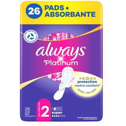 ALWAYS Platinum Super Podpaski, 26szt.
