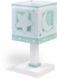 Dziecięca lampa stołowa Księżyc i gwiazdy Moonlight Green