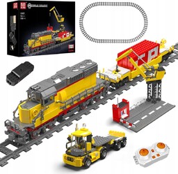 LOKOMOTYWA EMD SD40 POCIĄG zdalnie sterowany RC klocki