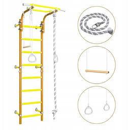 drabinka gimnastyczna Kometa Next 1 pomarańczowy