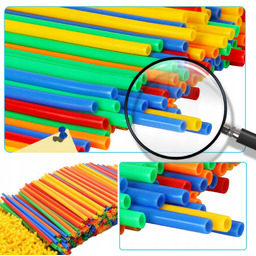 Klocki Konstrukcyjne Słomki Patyczki Rurki 1000 el