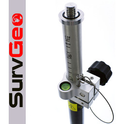 SurvGeo Tyczka teleskopowa robotyczna pod GPS 2,40m