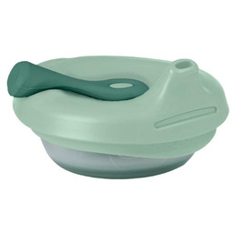 B.BOX fill+feed Silikonowa miseczka z ustnikiem i pokrywką