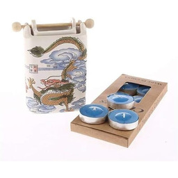 Świeca zapachowa motyw smok Cerelste 10 świec gratis