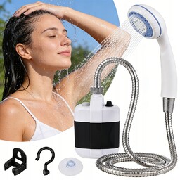 Prysznic Turystyczny Bezprzewodowy Przenośny Akumulatorowy Na Kemping