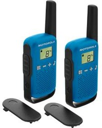 Motorola TLKR T42 dwupak Niebieski Krótkofalówki