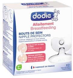 Dodie Osłonki na brodawki sutkowe, 2szt.