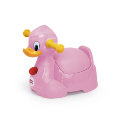 Ok Baby Nocnik Quack w kształcie kaczki różowy