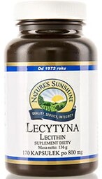 Lecytyna, Nature''s Sunshine, 170 kapsułek