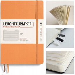 LEUCHTTURM1917 Notatnik Notes Medium A5 Linia miękka oprawa