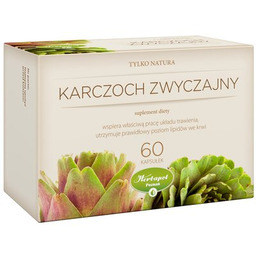 HERBAPOL Suplement na trawienie Karczoch zwyczajny Tylko Natura