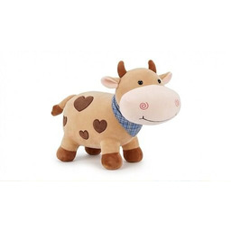 Duża Maskotka Krowa Krówka 50cm Pluszak Przytulanka