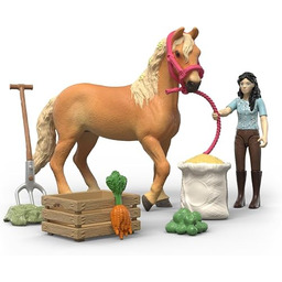 SCHLEICH HORSE CLUB Zestaw opieki Emily 42797