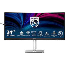 Philips 34B2U5600C - 34-calowy zakrzywiony monitor WQHD,