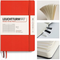 LEUCHTTURM1917 Notatnik Notes Medium A5 Linia miękka oprawa