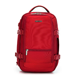 Wielofunkcyjny plecak do samolotu 2w1 malinowy