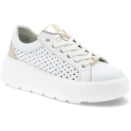 Filippo Białe Sneakersy Modne Obuwie Damskie