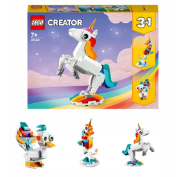 Lego Creator 3 w 1 31140 Magiczny jednorożec