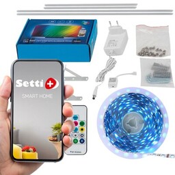 SETTI Ramka LED+ SLF650 z taśmą do telewizora