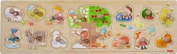 HABA 306290 - puzzle chwytne na 4 pory