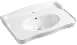 ANTIK umywalka ceramiczna 80x50cm, biała AN080 TYLKO