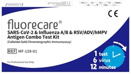 Fluorecare Profesjonalny Test Combo 6w1 Covid-19, RSV, Grypa