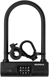 Zapięcie rowerowe U-Lock Gerda Ultra Combo 245/153C