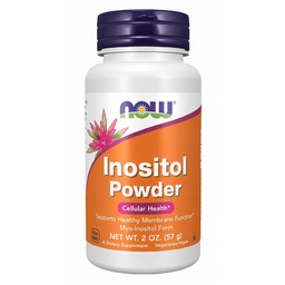 Suplement Diety, Now Foods Inositol Powder 57g Inozytol