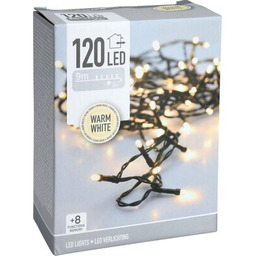 CHRISTMAS DECORATION Lampki choinkowe 808149 120 LED Sieciowe