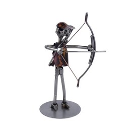 Metalowa figurka Łucznik. Trofeum dla Łucznika.