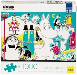 Puzzle MUMINKI 1000 el MOOMIN PELIKO DOLINA Muminków