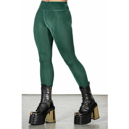 Legginsy Killstar - Hematite (Green)-S