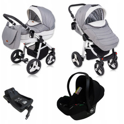 Quero Alu Eco Wózek Dziecięcy 4W1 Isofix Karex