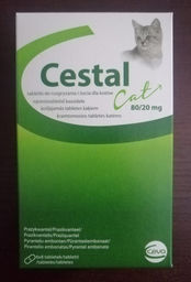 Ceva Cestal cat flavour blister 8 tabletek -