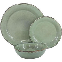 WeHome zestaw naczyń dla 6 osób, 18-częściowy zestaw