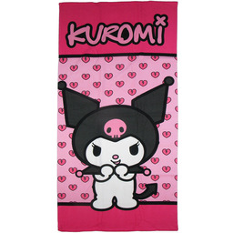 Ręcznik kąpielowy, plażowy z serii Hello Kitty: Kuromi