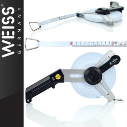 WEISS Taśma fiberglasowa z rozbiegiem 30m