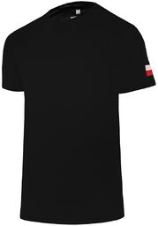 Koszulka T-Shirt TigerWood Flagi - Czarna