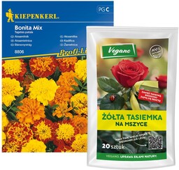 Zestaw Żółte tasiemki na mszyce Vegano 20 szt