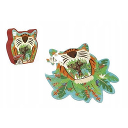 Puzzle 59 konturowe Tygrys